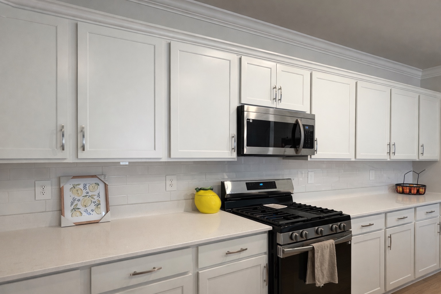 Bathroom vanity and mirror upgrade